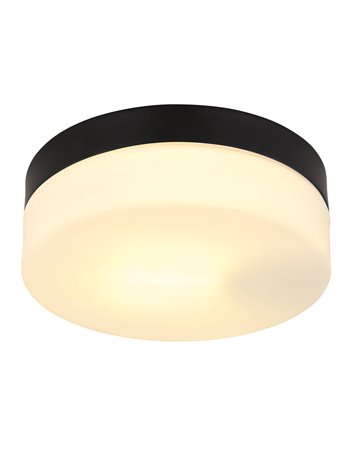 Vranos lampada da esterno alluminio nero satinato  1x e27