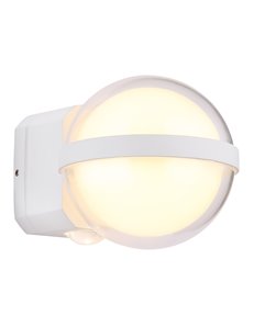 Illi lampada da esterno alluminio bianco satinato  led