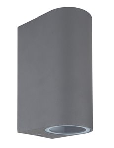 Veronika lampada da esterno alluminio pressofuso antracite  2x gu10 2