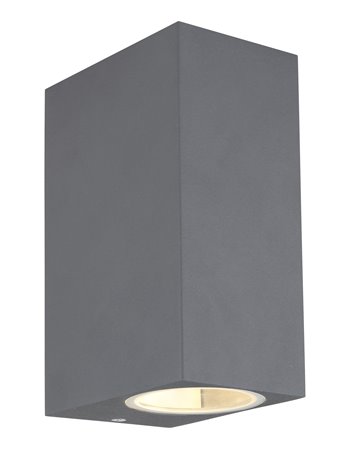 Veronika lampada da esterno alluminio pressofuso antracite  2x gu10