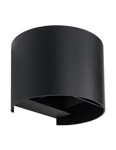 Veronika lampada da esterno alluminio pressofuso nero satinato  led 2