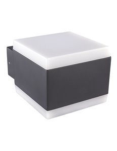 Slice lampada da esterno alluminio antracite  led 2