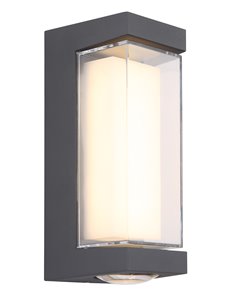 Plixon lampada da esterno alluminio antracite satinato  led