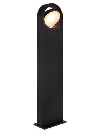 Oko lampada da esterno alluminio pressofuso nero satinato  led