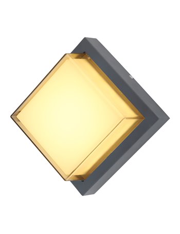 Jalla lampada da esterno alluminio pressofuso antracite  led