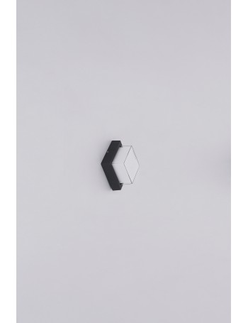 Jalla lampada da esterno alluminio pressofuso antracite  led