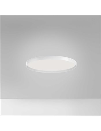 Acelia plafoniera media led dimmerabile bianco