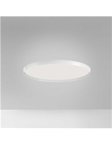 Acelia plafoniera grande led dimmerabile bianco