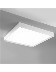 Aoi plafoniera grande led bianco 80W 3000K-4000K