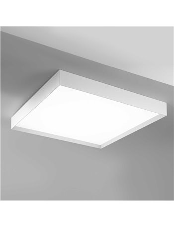 Aoi plafoniera grande led bianco 80W 3000K-4000K