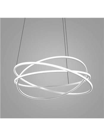 Atia sospensione grande lampada led bianco 120W 3000K