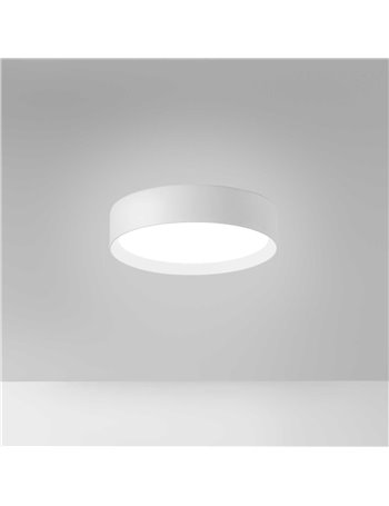 Ava plafoniera piccola led bianco 30W 3000K-4000K