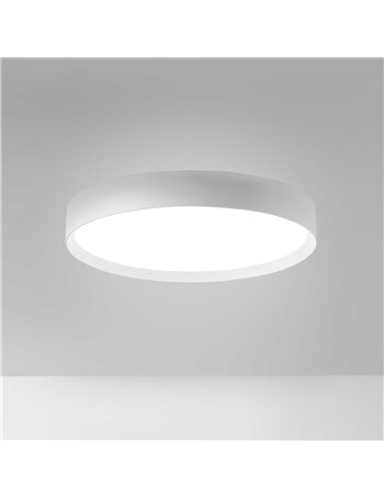 Ava plafoniera media led bianco 60W 3000K-4000K