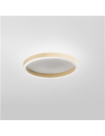 Aela plafoniera led piccola new beige 30W+6W 1800-1900lm