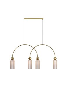 Lampada a sospensione Antic oro E14