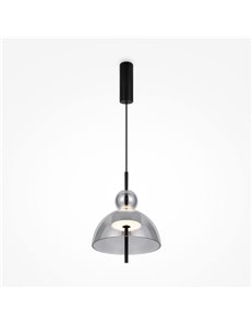 Lampada a sospensione Bangkok nero LED