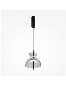 Lampada a sospensione Bangkok nero LED