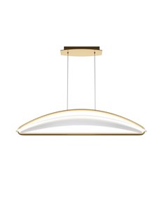 Lampada a sospensione Breeze ottone LED