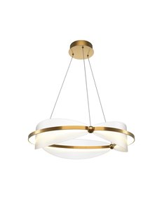 Lampada a sospensione Breeze ottone LED 2