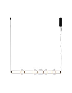 Lampada a sospensione Cosmo nero LED