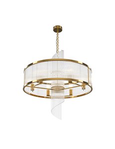 Lampada a sospensione Frame oro E14