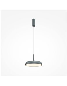 Lampada a sospensione Gerhard grigio LED