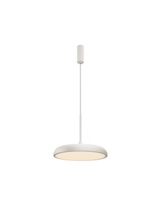 Lampada a sospensione Gerhard bianco LED