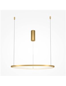 Lampada a sospensione Glint ottone LED