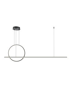 Lampada a sospensione Amulet oro LED