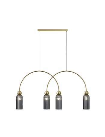 Lampada a sospensione Antic oro E14