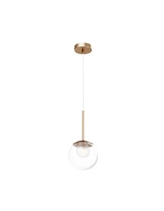 Lampada a sospensione Basic form oro G9 2