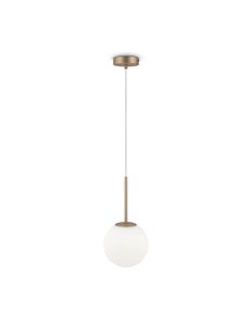 Lampada a sospensione Basic form oro E14 2