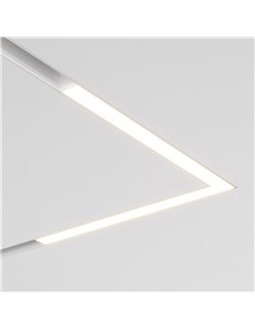 Sistemi a binario Basis Angle bianco LED 2