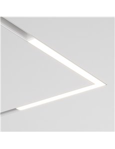 Sistemi a binario Basis Angle bianco LED 2