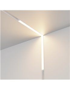 Sistemi a binario Basis Angle bianco LED 2