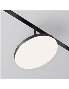 Sistemi a binario Plato nero LED 2