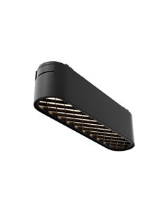 Sistemi a binario Basis Grid nero LED