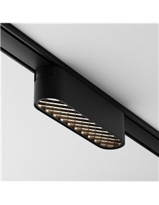 Sistemi a binario Basis Grid nero LED 2