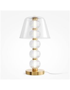 Lampada da tavolo Amulet oro LED Maytoni 2