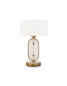 Lampada da tavolo Marmo ottone E27 Maytoni
