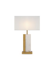 Lampada da tavolo Bianco ottone E27 Maytoni