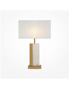 Lampada da tavolo Bianco ottone E27 Maytoni 2