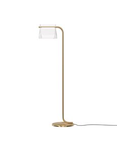 Lampada da terra Cabaret ottone LED Maytoni