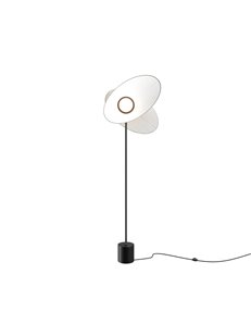 Lampada da terra Evolution nero LED Maytoni
