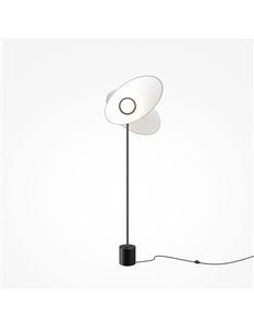 Lampada da terra Evolution nero LED Maytoni 2