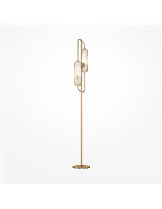 Lampada da terra Marmo ottone G9 Maytoni