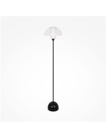Lampada da terra Memory nero E14 Maytoni