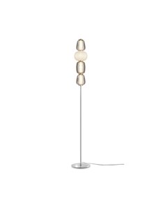 Lampada da terra Pattern cromo LED Maytoni