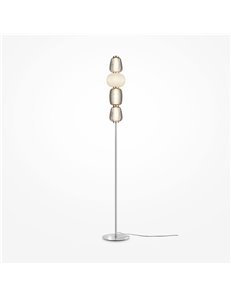 Lampada da terra Pattern cromo LED Maytoni 2