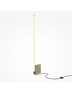 Lampada da terra Solid grigio LED Maytoni 2